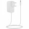 TECHZOCO Alimentador 9V 1A, Adaptador de Corriente, Fuente de alimentación 9V 1A, Alimentador de Pared, Cargador 9 Voltios, Adaptador Alimentación, Conector DC 5.5 x 2.5 mm, Blanco