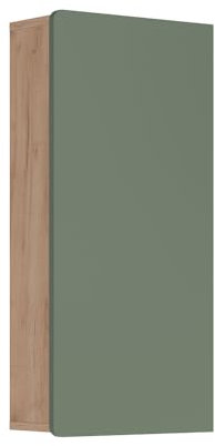 Vicco Mueble de Pared Izan, Goldkraft Roble/Verde,