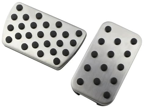 ZJWHDSKF Autopedale, für Honda Civic CRV Jade Accord Elysion Odyssey Gasbremskupplungspedalabdeckung Edelstahlteile Zubehör