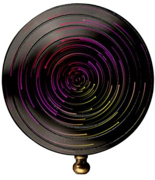 ibasenice Fahrradklingel Mini Glocke Hupe Radfahren Fahrrad Lenkerklingel klein Straßenklingel Black