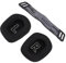 Almohada de Oído de Reemplazo Premium y Neumáticos para la Banda para la Cabeza el Juego G333 G335 Gaming Head, Almohadilla Oreja Malla Espuma Espuma Alta Memoria Mejorar Insonorización (Black)