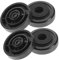 LIFKICH 4Pcs Speaker Isolation Pads Vibration Floor Protectors Subwoofer Stand for Hifi Equipment Shock Absorption Feet for Turntable Amplifier