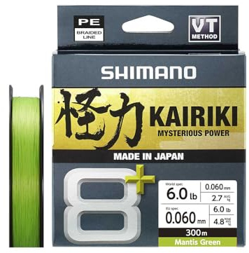 Line Kairiki 8+ - 300m 0.28mm 31.9kg M. Green