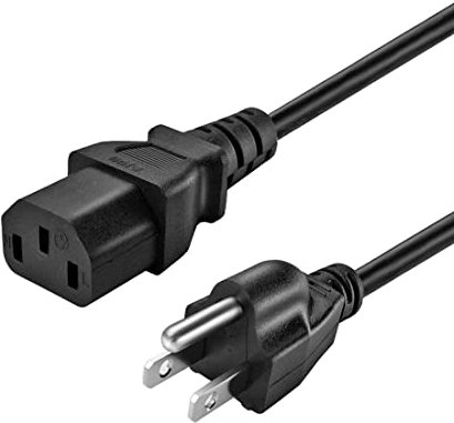 Amp Power Cord Compatible ION Block Rocker, ION Pathfinder, ION Tailgater Bluetooth Speaker, Guitar Amplifier Musical 3 Prong Power Cable Replacement 6Ft