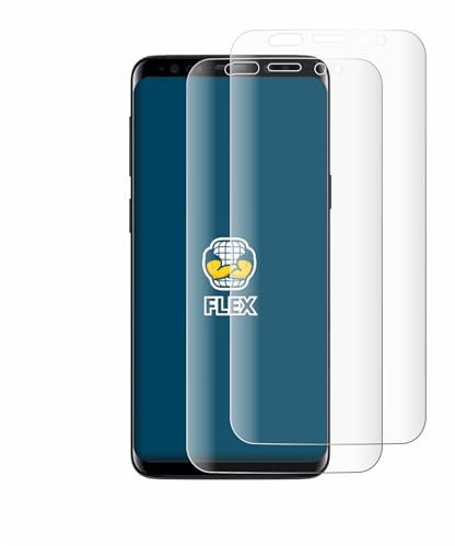 brotect Protection Intégrale 3D Incurvé pour Samsung Galaxy S9 (2 Pièces) - Couverture Complète, Film Protection Écran