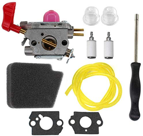 AISEN 545081857 Carburateur avec Tournevis de Réglage pour Zama C1U-W43 C1U-W43A C1U-W43B BVM200FE VS-2 Weedeater Blower