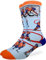 Good Luck Sock Herren Hockeysocken, Erwachsene, Hockey, Orange und Blau, Einheitsgre
