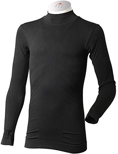 MICO Langarmtrikot für Kinder, Ski Active Skintech, Schwarz, 2