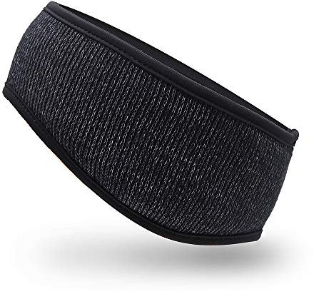 Reflektierendes Fleece-Stirnband für Herren & Damen – Warm, winddicht & atmungsaktiv, ideal zum Laufen, Joggen, Radfahren & Wandern bei Nacht