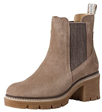 Tamaris 1-1-25936-27, Stivali Chelsea Donna, Taupe, 40 EU