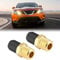 For 1/4 Npt To Schrader Adaptor - Replacement For Tank Fill Valve Air Upgrade Air Compressor Valve Adaptor Auto Accessory Replacement 2Pcs 1/8 Npt Mpt Brass Air Compressor Tank Fill Valve Schrader C