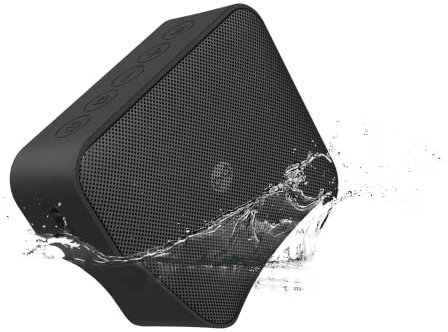FOREVER Blix 5 BS-800 Wasserdichter Bluetooth-Lautsprecher - IPX7, 5W Reichweite 10m Akku 800mAh kompakter Lautsprecher 5 Stunden Wiedergabe, intensiver Bass, Mikrofon für iPhone, Galaxy etc