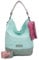 Fritzi aus Preussen Damen Izzy07 Canvas Hobo-Tasche, Lime