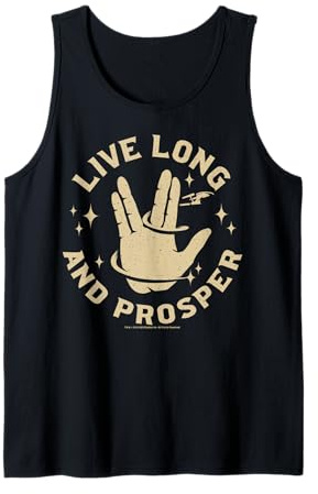 Star Trek: The Original Series Tarot Live Long And Prosper Tank Top