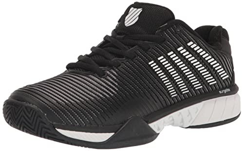 K-Swiss Scarpe da tennis da uomo, Nero/Bianco/Highrise, 45 EU