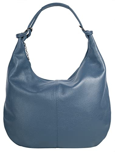 Cluty Shopper Echt Leder Damen Made in Italy | geräumiger Shopper | Handtasche für A4-Format