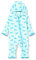 Playshoes Fleece-Overall Unisex Kinder Jumpsuit, Pferde, 80