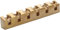 Jiayouy 43mm Electric Guitar Nut Adjustable Height Brass Nut for Gibson Les Paul LP Style 6-string Guitar (Large)