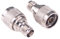 RFaha 2 x N-Typ-Stecker auf TNC-Buchse, RF-Koaxial-Adapter N auf TNC-Stecker (F151-2)