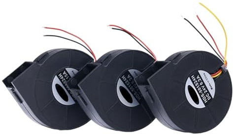 5015 Brushless Blower Fan DC 24V 0.15A/0.2A Brushless Cooling Fan for 8786D 853AAA 878 8858 995d+ 858 Soldering (Size : Two line 24V 0.15A)