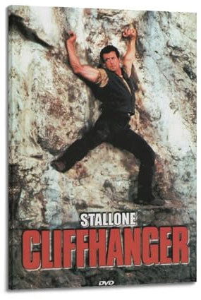 VZRSQZK Cliffhanger Filmposter, dekoratives Gemälde, Leinwand-Wandposter und Kunstdruck, modernes Familienschlafzimmer-Dekor-Poster, 60 x 90 cm