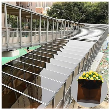 Placas de Policarbonato Transparentes,Paneles para Tejado,Impermeable y Prueba de Lluvia,Planchas Resistente a los UV para Techo Cobertizo Exterior ,Personalizable ( Color : 1.0mm , Size : W1.22*L20m/