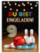 Minkocards 12 Einladungskarten zum 9. Kindergeburtstag Kegeln Bowling Mädchen Jungen Einladung neunte Mädchengeburtstag Jungsgeburtstag