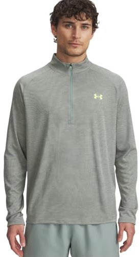 Under Armour Herren UA Tech 2.0 langärmliges Sportshirt mit Half Zip, sportliches Longsleeve, schnell trocknendes Langarmshirt für Männer