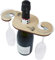 'Sail Boat At Sea' Wooden Wine Glass/Bottle Holder (GH00069240)