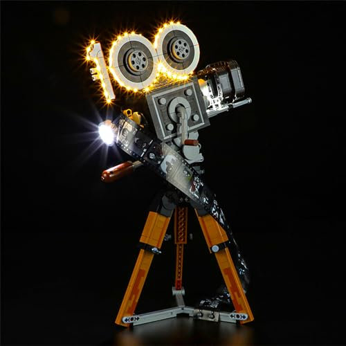 Light for Le-go 43230 Walt Dis ey Trib-ute Cam-era ,Led Lighting Kit Compatible with Le-go Building Blocks Model - NOT Included The Model Set (classic style)