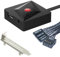 GELRHONR Desktop Computer Power Switch, Externer Remote Start PC Motherboard Power On Off Switch Button mit USB2.0 & LED Licht, Desktop On Off Control Adapter für Motherboard Boot-1.6M