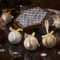 Marco Paul 7pc Snowflake Christmas Tree Decorations Set - Large Baubles for Xmas Tree