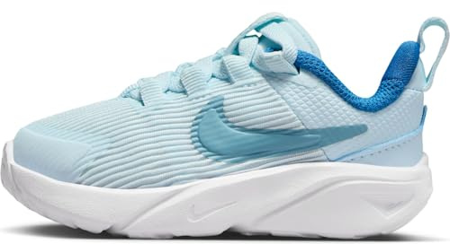 Nike Star Runner 4 Younger Kids Shoe DX7614, Glacier Blue Denim Turq Astronomy Blue, 12 UK