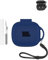 Silicone Protective Case for JBL Live Pro 2 In-Ear Bluetooth Headphones - Durable and Eco-Friendly Bluetooth Earphone Cover with Precise Holes and Charging Compatibility - Dark Blue
