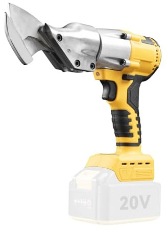 Kabellose Elektroschere für Dewalt 18V/20V Akku, 300N.m 2500RPM Bürstenlose Blechschere Akku, Max 2mm Scherstärke für Blech, Teppich, Leder, Metall