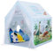 decalsweet Kinderzelt Indoor Spielhaus für Jungen Mädchen, Kinderspielhaus Große mit Fenstern & Tragetasche, Spielzelt Kinder Indoor und Outdoor für Kinderzimmer Spielzimmer Garten, Dinosaurier