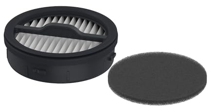 Hoover U114 Kit Filtri Aspirapolvere, Antiodore, Extra Filtraggio | Ricambio originale; compatibile con aspirapolvere Hoover GO; filtro HEPA; cattura polveri fini; facile sostituzione