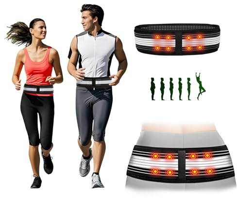 Ceinture Sacro Iliaque avec Aimants pour Hommes et Femmes, Réglable Antidérapant Ceinture Lombaire Sciatique pour Soulager le mal de dos Qui Soulage les Douleurs Sciatiques, Pelviennes, du Bas du Dos