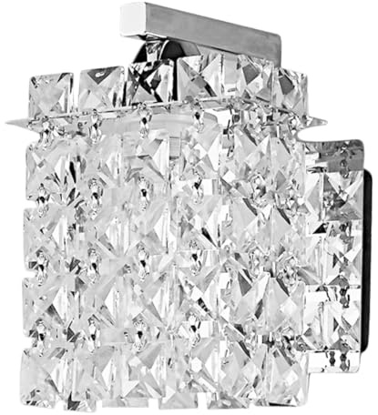 Moderne Kristall Wandleuchte 220v für Wohnzimmer und Flur Weihnachten Feier | Ambientes Licht, Deko Optik, Romantische Atmosphäre, für Wohnungsmieter, Schlafzimmer und Korridor