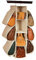 LONGTEAM Hängetasche, Handtasche, Organizer, Haushaltswaren, Vlies, 10 Taschen, hängende Schrank-Aufbewahrungstasche