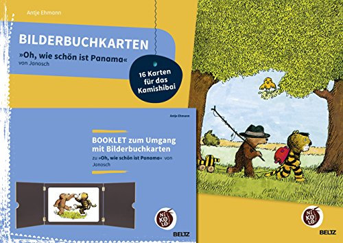 Bilderbuchkarten »Oh, wie schön ist Panama« von Janosch: Mit Booklet zum Umgang mit 16 Bilderbuchkarten für das Kamishibai (Beltz Nikolo)