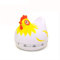 golandstar Cute Cartoon Hen Timer 60 Minuten mechanische Küche Kochen Timer Uhr lauter Alarm Marken Mini Größe Manueller Timer weiß