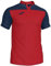 Joma Herren Combi Poloshirt, Rot/Marineblau, XL