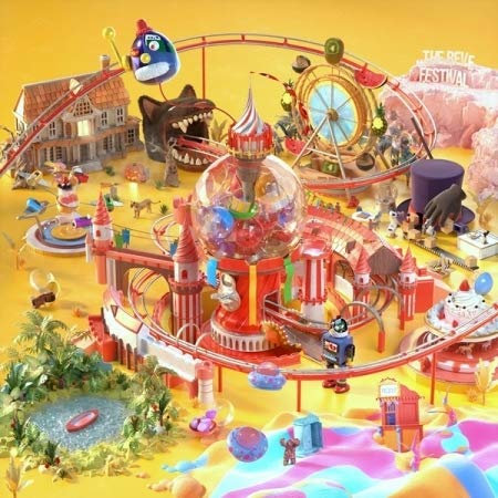 RED VELVET - ['The Reve Festival' Day 1 6th Mini Album Day1 Ver Random Cover CD+48p Booklet+1p PhotoCard+Magic Kit+Tracking K-POP Sealed