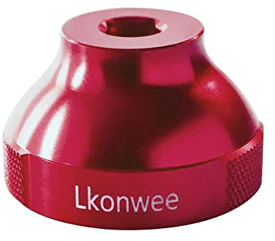 Lkonwee BBT-59.2 16-Notch Bottom Bracket Tool - fits Shimano BBR60, MT-800, etc. (Aluminum)