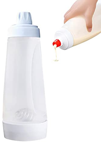 XGzhsa Hand Batter Dispenser, 1000ML Batter Mixer Bottle, For Cupcake Pancake Crepe Batter, Practical Home Kitchen Tools