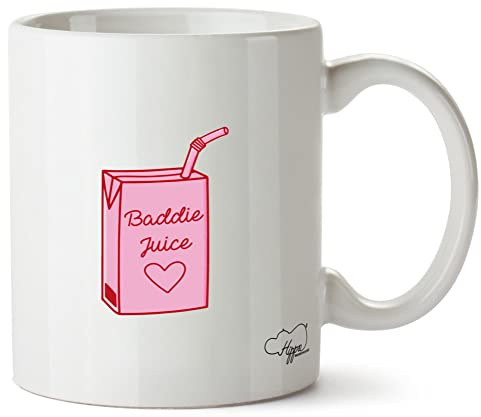 Hippowarehouse Baddie Juice Printed Mug Various Colour Options Ceramic Cup Kitchenware 10oz