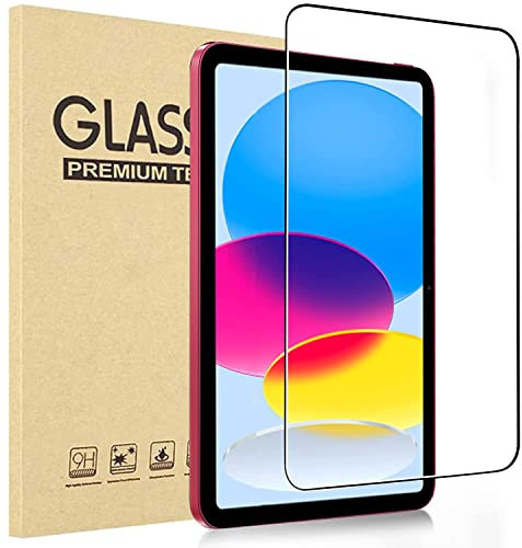 YMXuan Pellicola protettiva per iPad (A16) di 11a generazione (2025, 11 pollici)/10a generazione (2022, 11), pellicola in vetro temperato con durezza 9H [antigraffio e anti impronte digitali] [facile