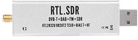 Software Defined Radio, Full Band Receiver RTL-SDR Radio Communication System 0.1MHz‑1.7GHz for XP / Win10 / Android for Software Defined Radio (RTL-SDR) Applications