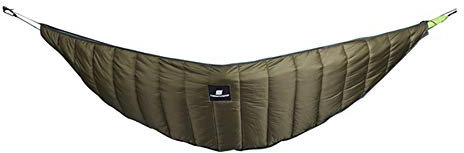 Graootoly Outdoor-Camping-Hängematte, warme Hängematte, Untersteppung, ultraleichtes Zelt, Winter, warm, unter Steppdecke, Baumwollhängematte